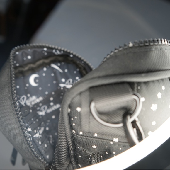 ACOTAR- Black Crossbody Bag with Celestial Design - Picture 3 of 6